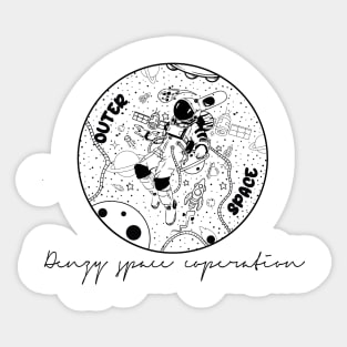 Outer Space Sticker